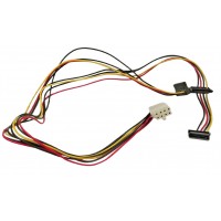 Cablu adaptor 8 pini la 3 sata, Active, Compatibil Fujitsu Esprimo, alimentare hard disk, hdd, ssd, 50cm, T26139-Y4012-V201