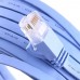 Cablu retea cat6 Plat ACTIVE, 10M, UTP, negru, mufat 2 x rj45 cat.6 