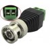 Set 8 conectori BNC cu 2 borne prindere, mufa tata, camere supraveghere video, pentru orice cablu (coaxial, retea, electric)