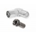 Set 5 Mufa antenă TV tata 90 grade, Active, rf cablu coaxial, conectori legatură inclusi