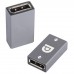 Adaptor / Mufa de prelungire cablu DP 1.4, Active, rezolutie 8k, DisplayPort mama-mama prelungitor, negru