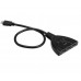 Switch HDMI cu 3 porturi, spliter/ multiplicator 3 dispozitive la 1 TV, cablu 50cm, calitate deosebita, Full HD, splitter Switch HDMI cu 3 porturi, spliter/ multiplicator 3 dispozitive la 1 TV, cablu 50cm, calitate deosebita, Full HD, splitter
