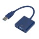 Adaptor USB 3.0 la VGA, Active, convertor iesire VGA spre monitor/videoproiector