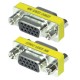 Adaptor / Mufa de prelungire cablu VGA,  Active, mama-mama, prelungitor dsub