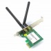 Placa Retea Wireless interna PCI-E, 300Mbps, Active, 2 antene detasabile, wifi