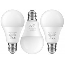 Set 3 Becuri LED 9W, E27, Lumina Rece 6500K, 880lm, bec tip bulb echivalent 65w, autonomie 25000h Set 3 Becuri LED 9W, E27, Lumina Rece 6500K, 880lm, bec tip bulb echivalent 65w, autonomie 25000h