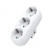 Triplu Stecher, Active, 3 Prize mama cu impamantare, protectie copii, curent 250V/16A/3500W