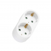 Dublu Stecher, Active, 2 Prize mama cu impamantare, protectie copii, curent 250V/16A/3500W