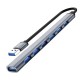 Hub USB3.0 la 7 porturi usb 3.0, Active, adaptor/ multiplicator, 5 GB/S, cablu 15cm