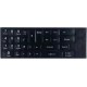 Litere autocolante pentru taste numerice tastatura PC, laptop, Active, fond negru, layout standard engleza US qwerty, rezistente la apa, corectie taste numrtice pc desktop, notebook