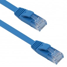 Cablu retea cat6 Plat ACTIVE, 10M, UTP, mufat 2 x rj45 cat.6 