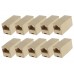 Adaptor / Mufa de prelungire cablu retea UTP / FTP / RJ45,  Active, mama-mama, prelungitor