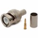Set 10 conectori BNC mufa tata, pentru cablu coaxial RG6, camere supraveghere video