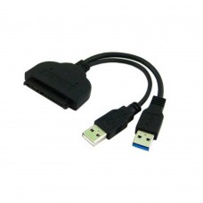 Adaptor USB 3.0 la SATA hard disk/ SSD hdd 2.5"si 3.5" (laptop sau pc), Active, cu carcasa protectie