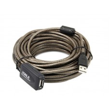 Cablu date USB 2.0 mama-tata Prelungitor cu repetor , 10m, Active