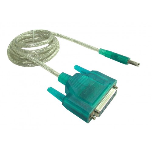 mute With other bands Dense Cablu adaptor USB tata la port Paralel 25 pin d-sub, db25, interfata  paralela bidirectionala, 1.5