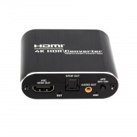 Convertor HDMI la HDMI ARC SPDIF Jack, Active, Adaptor PC/Laptop/TV de la HDMI la sunet Digital HDMI ARC / SPDIF Toslink si analog Jack
