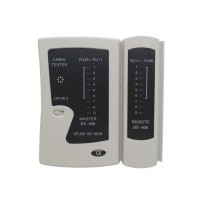 Tester Cablu retea RJ45 internet + RJ11 , UTP, FTP, baterie inclusa
